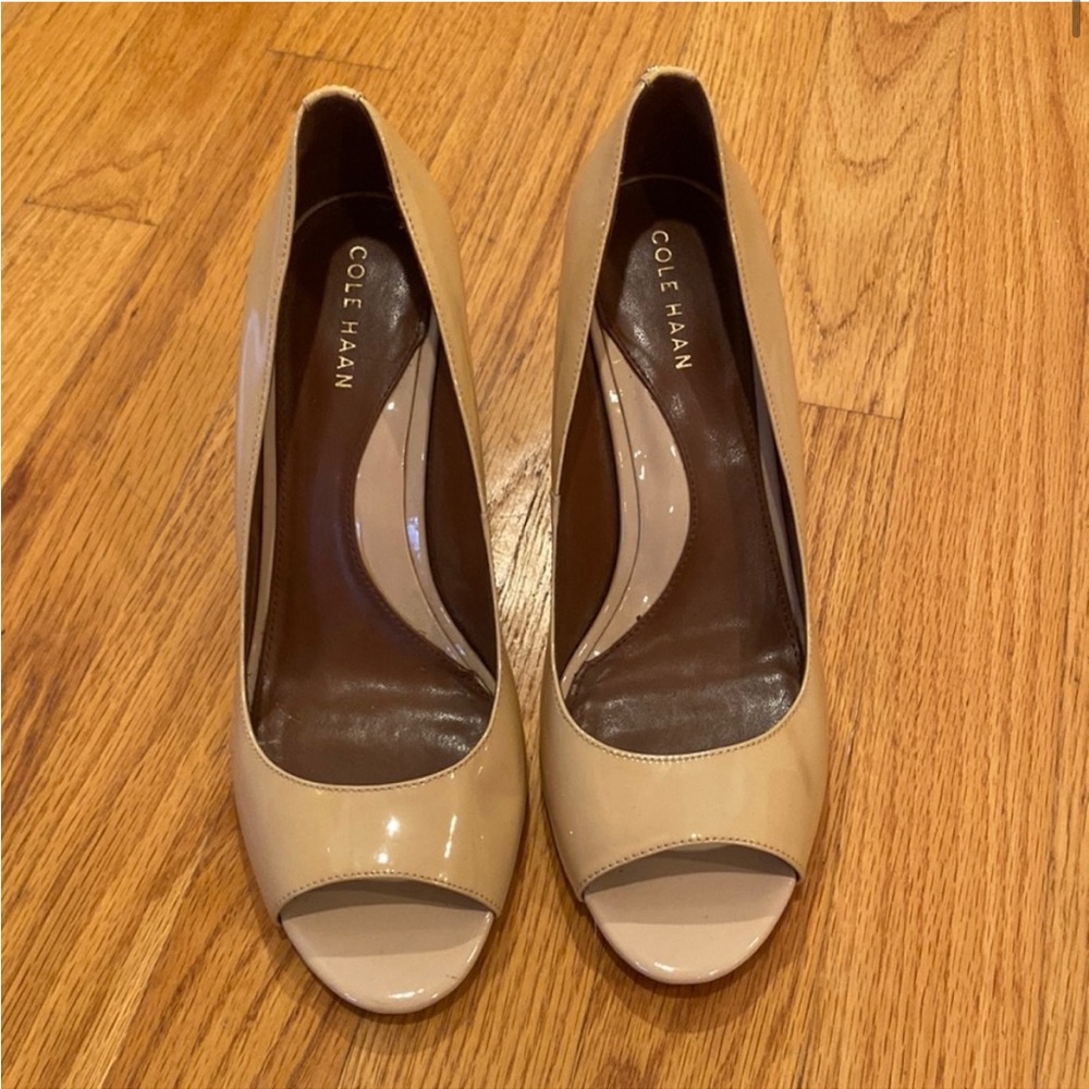 Cole Haan Peep Toe Heels